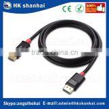 Gold Plated 4K Resolution (UHD 3840 x 2160) Displayport 1.2 to HDTV Cable dp Male to HD Male Data Cable