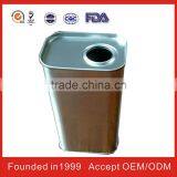China Square Tin 3 Liter Cooking Oil for FDA