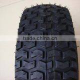 4.10/3.50-4 Lawn Mower Wheel Handtruck Hand Trolley Lawn Garden Tubeless Pneumatic Wheel thumbnail-2