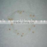 White Natural Freshwater Pearl Necklace thumbnail-1