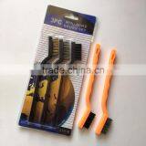 Copper Wire Scrub Brush Sets With Plastic Handle thumbnail-3
