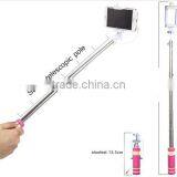 Promotion Cheap Stainless Steel Mini Selfie Stick Monopod thumbnail-5