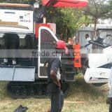 AGRIUNION Small Rice Combine Harvester thumbnail-3