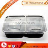 Wow Unbelievable 3 Compartment Food Grade Plastic Home Containers for Food Storage