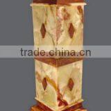 CUSTOM MADE RED ONYX PEDESTALS COLLECTIONS thumbnail-6