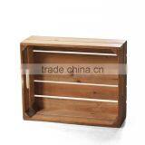 2016 Hot Sale Wholesale Factory Price Natural Wood Box Fruit Crate Wooden Vegetable Crates / Storage thumbnail-6