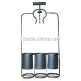 2015 Hot Selling Wall Mount Wine Rack Holds 3 Bottles thumbnail-2