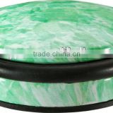 Stone texture door stopper,green&white Marble texture door stopper,Faux marble door stop