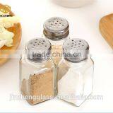 Glass Storage Jar Canister With Stainless Steel Lid thumbnail-1