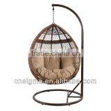 2014 Best-seller Egg Pod Hanging Chair Swing Chairs Water Drop Shaped Rattan Basket thumbnail-1