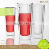 Personalized Eco-Friendly Mouth Blown Funny Beer Glass thumbnail-1