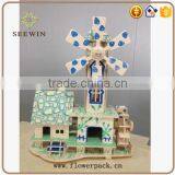 DIY Small Wood House and Windmill House thumbnail-3