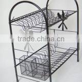 Multifunction Large Capacity Flatware Bowl& Dish Display Holder Cabinet Dish Rack or Dish Drainer thumbnail-2