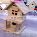 Best Selling Natural Wooden Bird Houses thumbnail-1