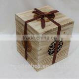 Customized Engraved Wood Tea Box for Wholesale thumbnail-5