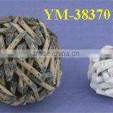 Wicker Ball Decoration thumbnail-1