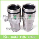 16oz Durable Stainless Steel Interior and Exterior Coffee Mug thumbnail-1
