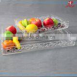 China Clear Acrylic Tray,lucite Rectangular Acrylic Trays Wholesale thumbnail-2