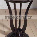 round unique wooden flower stand ,coffee tables
