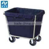 Laundry Cart Cleaning Trolley Hotel Linen Trolley thumbnail-3