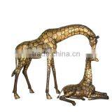 High Quality Life Size Giraffe Statue VSL-055 thumbnail-3