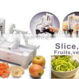 Stainless Steel Spiral Vegetable Slicer Chopper thumbnail-1