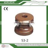 Different Types of Glazed Wiring Porcelain Spool Insulator With Factory Price thumbnail-1