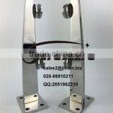 JINXIN Square Mirror Surface Glass Balustrades Spigots Stainless Steel Indoor Railing thumbnail-2