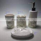 Shell Ceramic Bathroom Set thumbnail-1