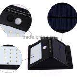 2016 New Products PIR Solar Power Garden Decorative Lights&lighting Motion Sensor Wall Outdoor Lamps Camping Led Light thumbnail-2