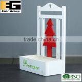 White Wooden Pots Garden and Succulent Plant Pot thumbnail-5