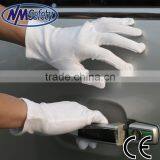 NMSAFETY 100% Bleached Cotton Sewing Safety Glove/cotton Knitted Gloves/white Gloves thumbnail-1