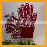 2017 ZMSAFETY Extreme Heat Resistant BBQ Gloves Grip Silicone BBQ Grill Gloves thumbnail-1