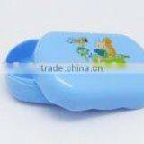 Natural Color Bathroom Use Oval Shape Plastic Soap Holder