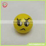 Hot Selling Facial Emoji Annoy PU Foam Stress Squeeze Ball Toy thumbnail-1