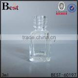 3ml Transparent Square Nail Polish Bottles, do Painting and Printing, Free Samples thumbnail-1
