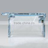 Transparent Plastic PVC Travel Cosmetic Make Up Toiletry Zipper Bag thumbnail-5