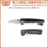 A21-S006 Stainless Steel Spring Loaded Blade Camping Tool Pocket Knife thumbnail-1