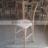 High Back Chair Wooden Cross Back Chair x Back Chair thumbnail-1