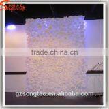 China Supplier Artificial Flower Backdrop Silk Flower Wall Backdrop for Wedding Decoration thumbnail-5