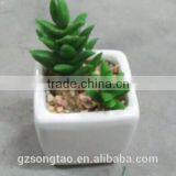 Wholesale Handmade Succulent Artificial Small Potted Plant thumbnail-3