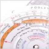 Kearing OEM Plastic E6B Plotter 25.0cmX11.4cm for Pilot Training # KCRP-5 thumbnail-4