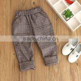 2017 Wholesale Girls Stripe Clothing Set Puff Sleeve Blouse and Elasticated Waist Pants 2pcs Outfits thumbnail-4