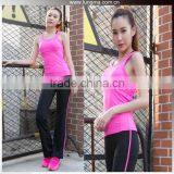 Seamless Yoga Workout Gym Sports Fitness Tank Top For Women thumbnail-1