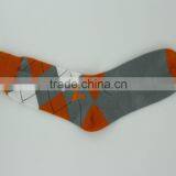 Men Argyle Custom Socks With Wording on the Bottom thumbnail-1