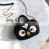 High Quality Mini Bag Black Female Hand Bag Cartoon Lovely Kid Bag thumbnail-1