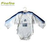Manufacturer Cute Pattern Baby Clothes Lace Joint Baby Romper thumbnail-1