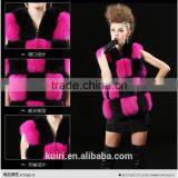 New 2016 Fashion Autumn Winter Coat Warm Women Fur Coat Faux Fox Fur Vest High-Grade Jacket thumbnail-3