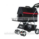 R1924H New Design Collapsible Portabel Dogs & Cats Stroller/ 4-Wheels Luxury Travelling Pet Stroller Trolley thumbnail-3