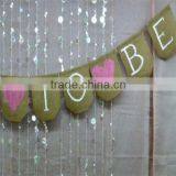 Bride To Be Burlap Banner *country Chic Bridal Shower/wedding Decoration thumbnail-2
